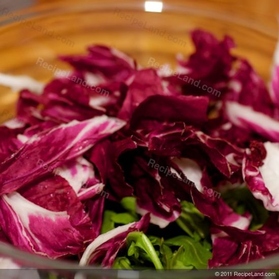 radicchio leaves