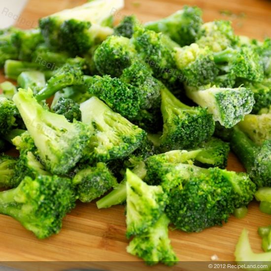 frozen broccoli florets