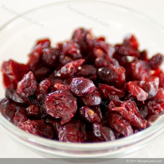 dried cranberries