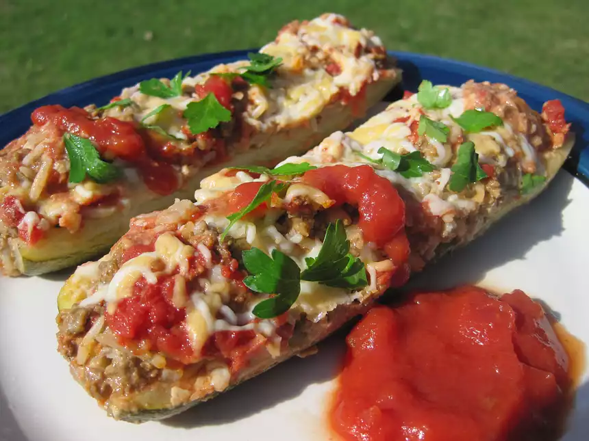 Stuffed Zucchini