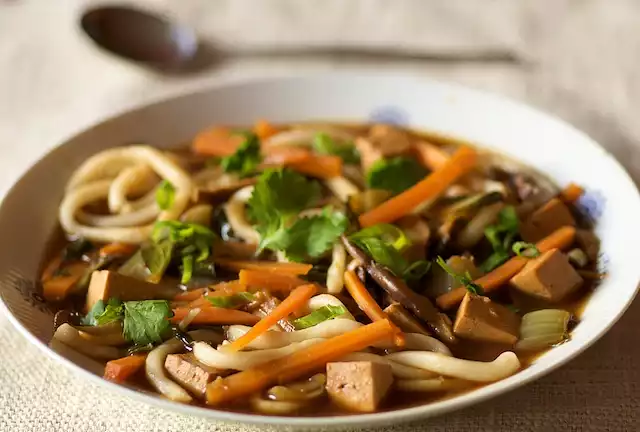 Asian Udon Noodle Soup