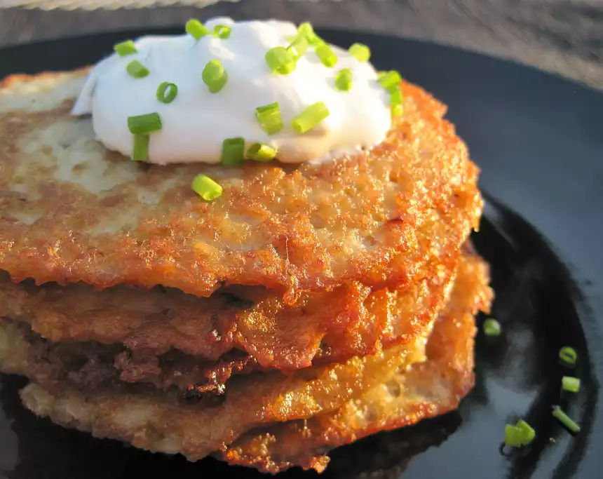 Golden Potato Pancakes