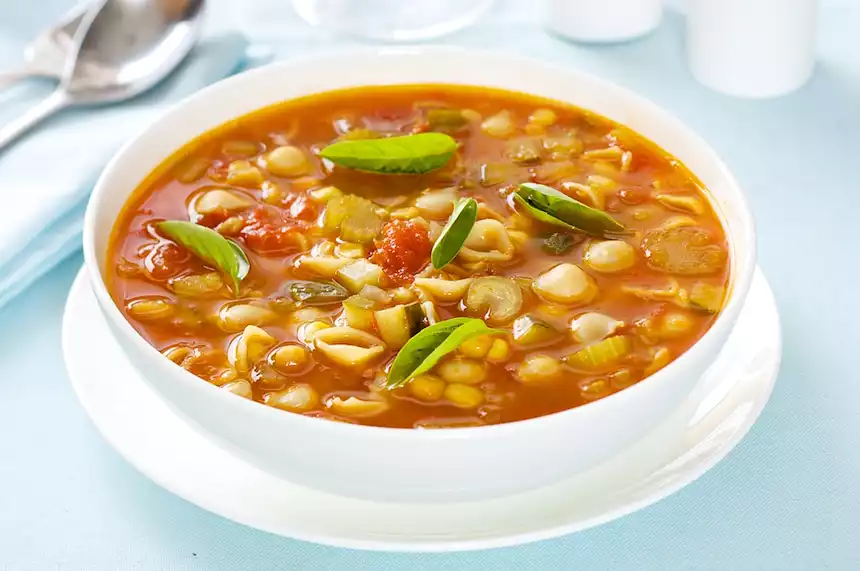 Fresh Tomato-Vegetable Soup