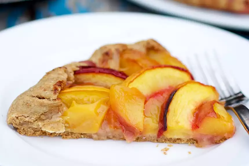 Fresh Peach Galette