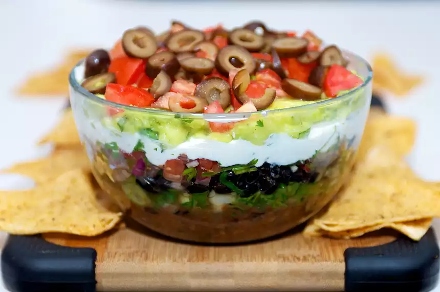 Fresh Seven-Layer Dip 