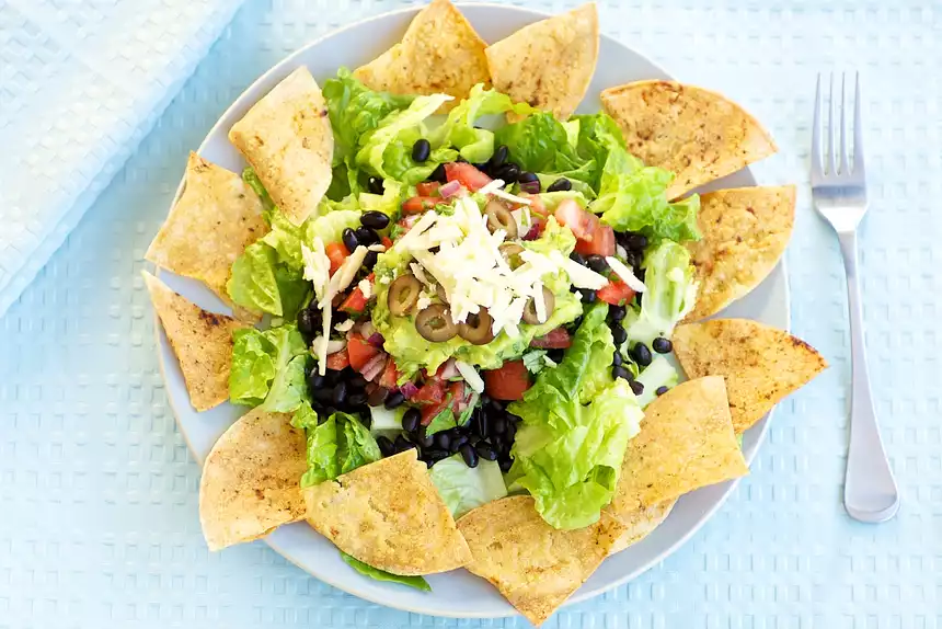 Easy Layered Taco Salad