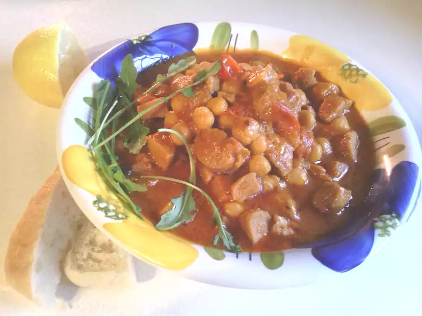 Chickpea Stew Vegan Style