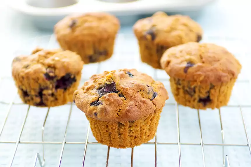 Amazing Blueberry Lemon Muffins