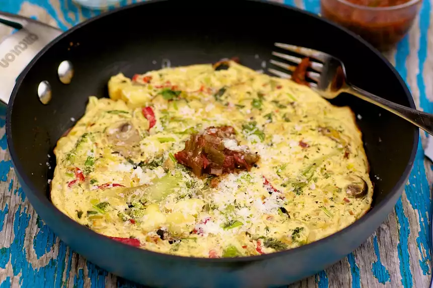 Potato and Leek Frittata