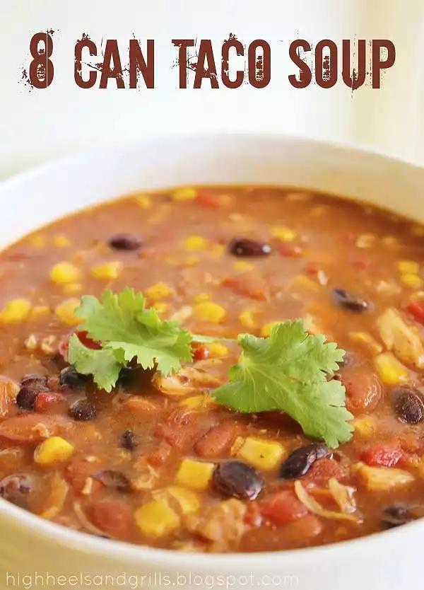 8 Can Taco Soup