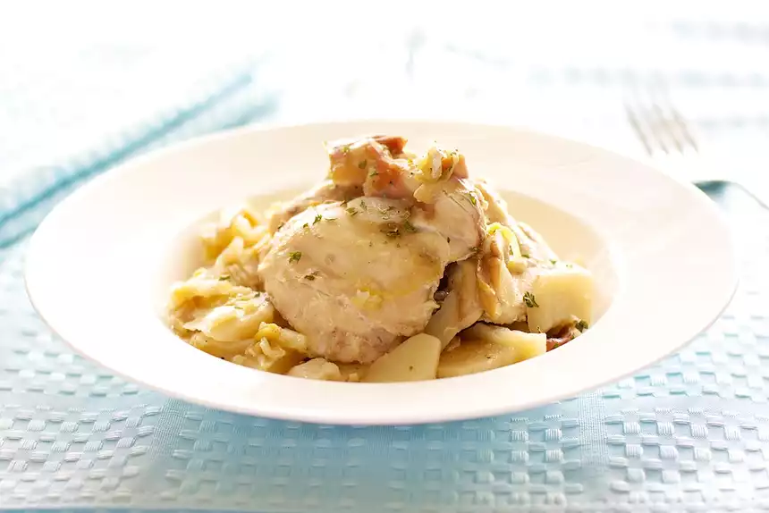 Potato Leek Chicken