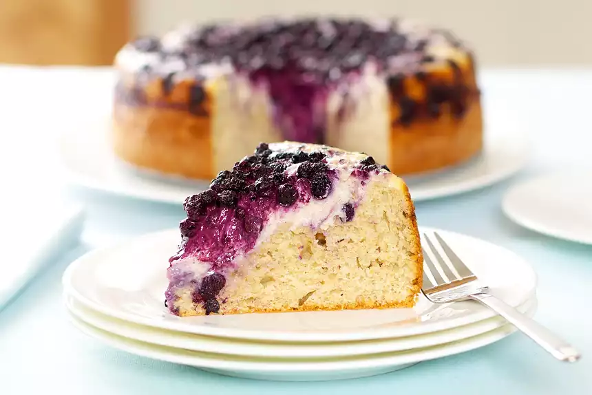 Blueberry Whole Wheat Danish Cheese Cake