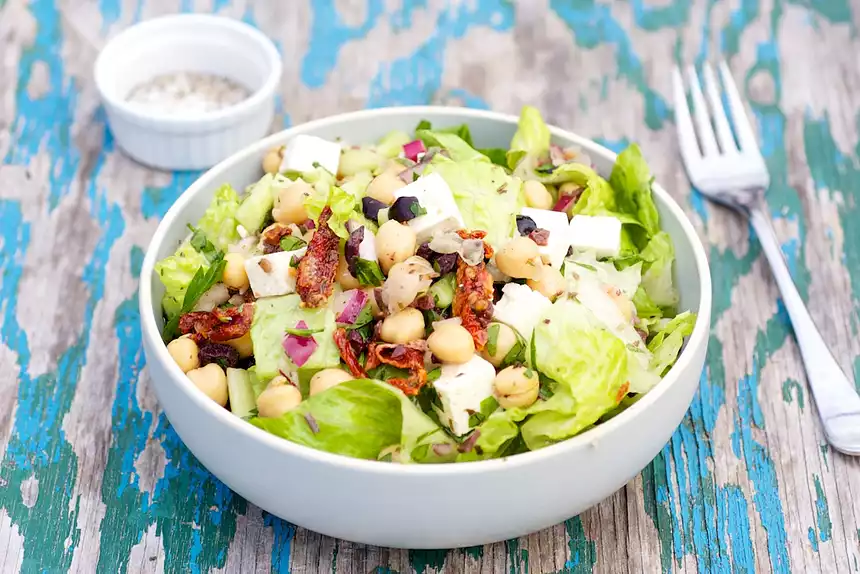 Chopped Mediterranean Salad 