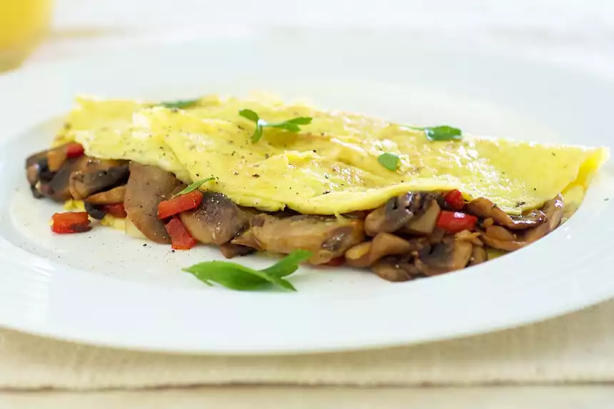 Mushroom Omelet