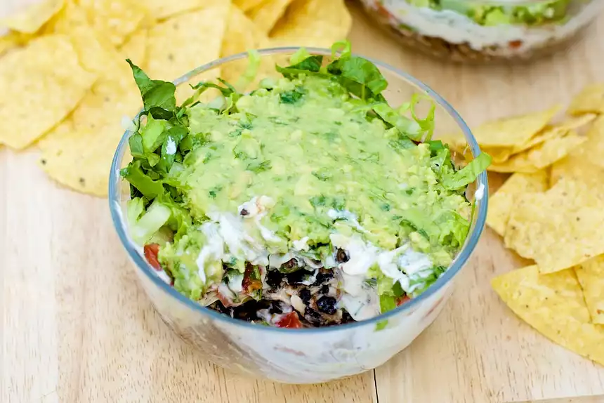 7 Layer Tortilla Chip Dip