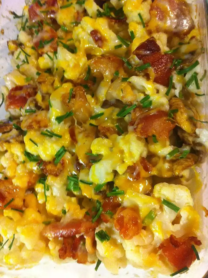 Low Carb Loaded Cauliflower