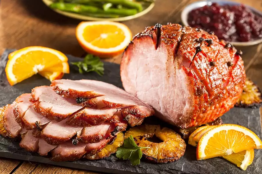 Baked Glazed Ham