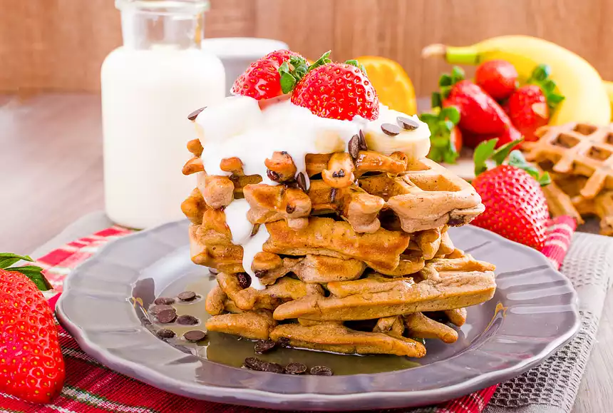 Buckwheat Waffles