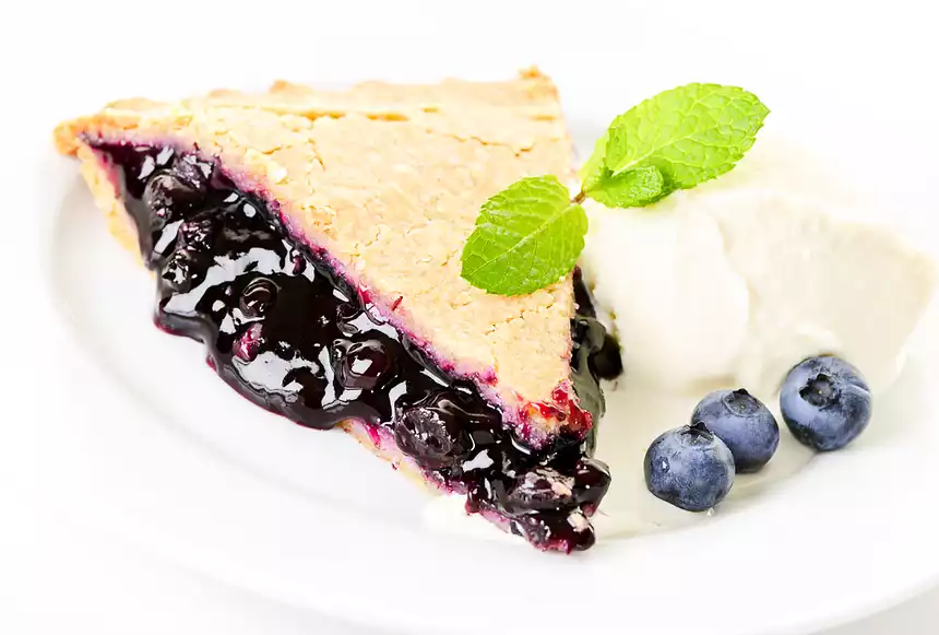 Sugar Free Blueberry Pie