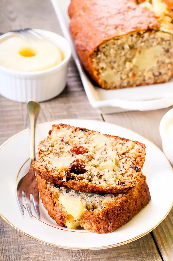 Hawaiian Pineapple Banana Bread