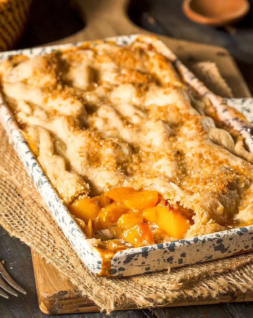 Nick's Peach Cobbler