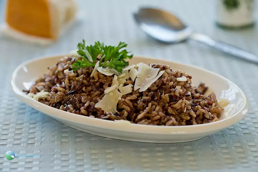 Parmesan and Sage Rice 