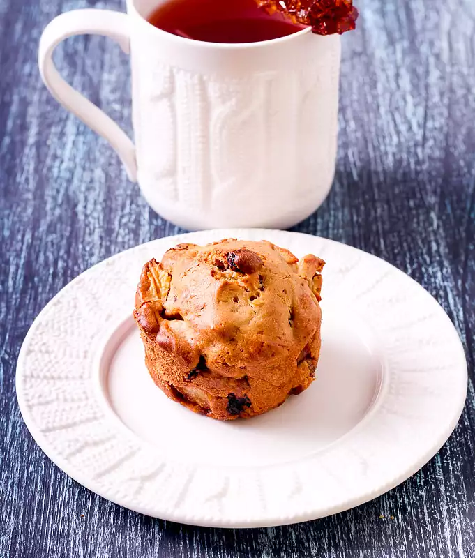 Granny Smith Buckwheat Muffins