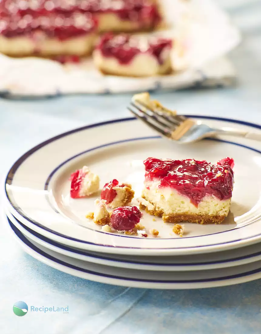 Cherry Cheesecake Squares