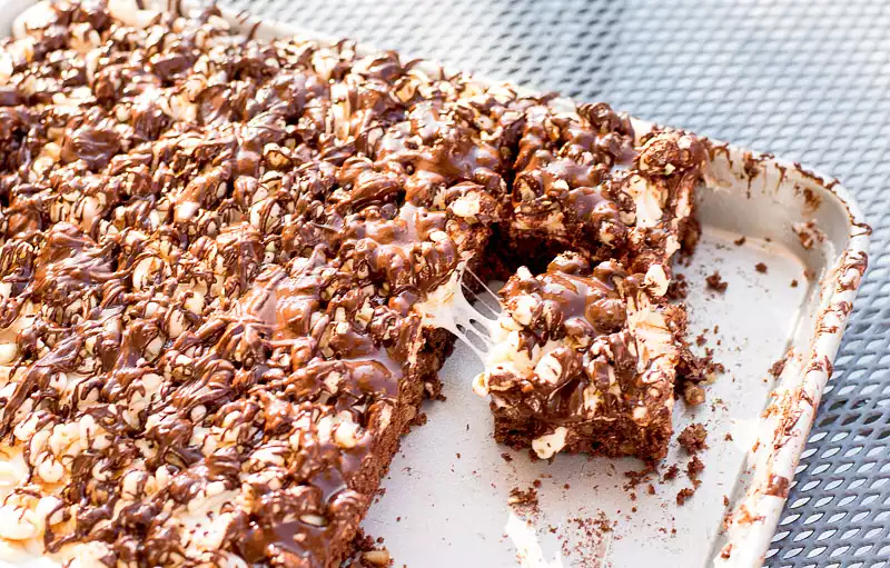 Deluxe Chocolate Marshmallow Bars
