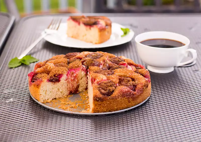 Grandma's Best Plum Cake