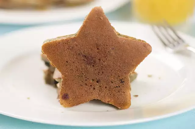 Blueberry Buckwheat Pancakes