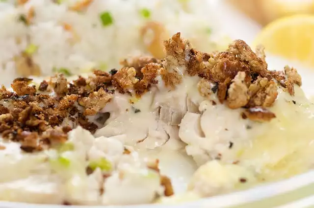 Red Snapper in Creamy Bechamel Sauce