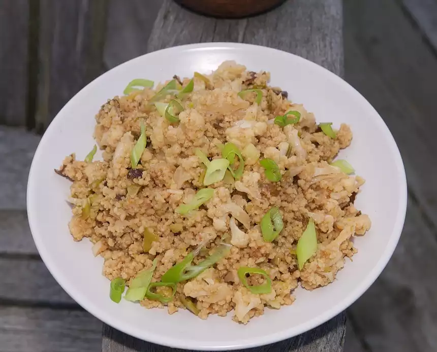 Cauliflower and Couscous Pilaf