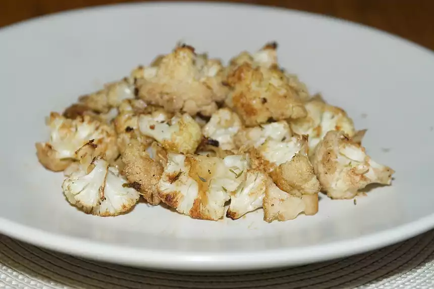 Parmesan and Balsamic Roasted Cauliflower