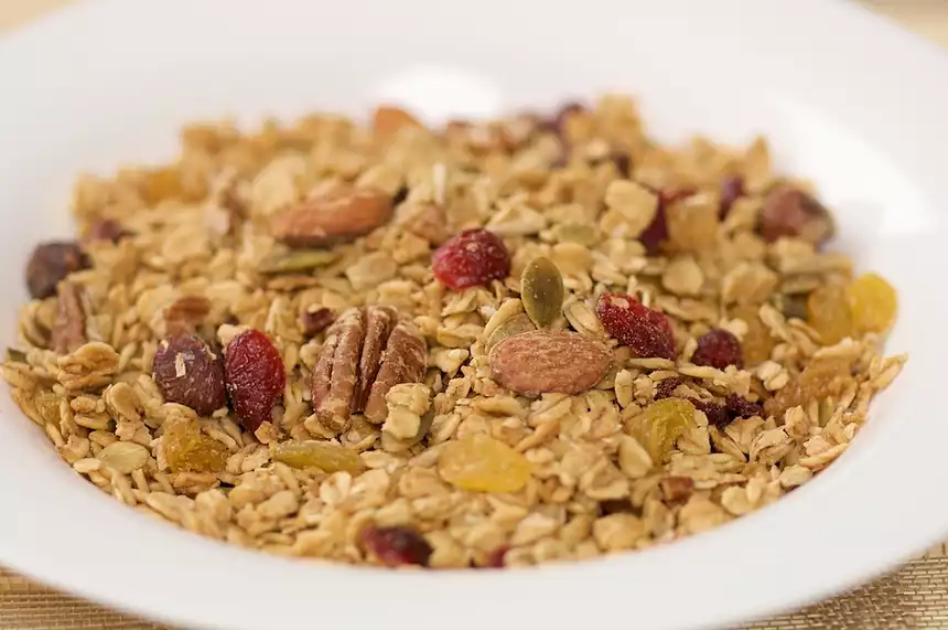 Breakfast Fruit and Nut Granola
