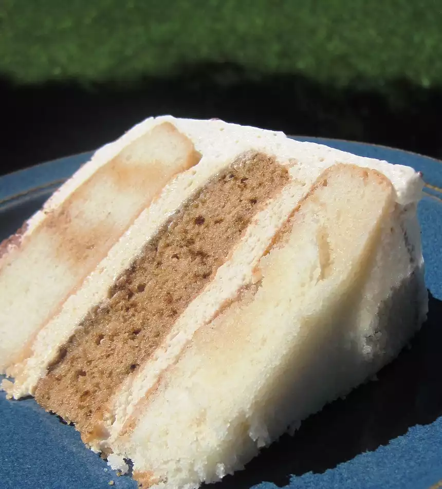 Three Layer Tiramisu Cake