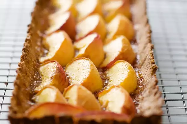 Fresh Peach Tart