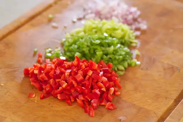 Three Bean Salad with Sweet Bell Peppers