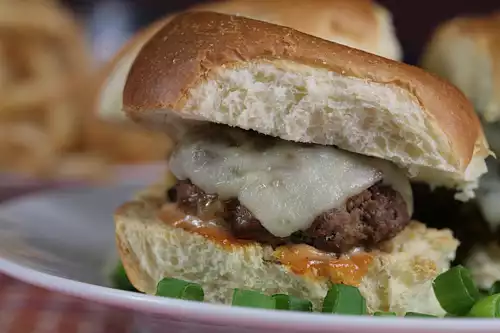 Bone Suckin' Mushroom & Swiss Sliders