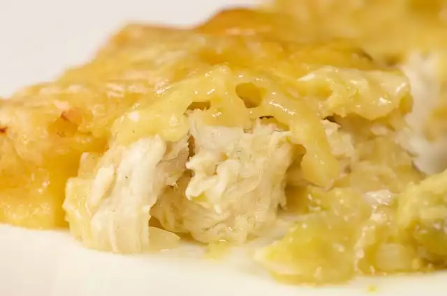 Chicken Enchiladas with Tomatillo Sauce
