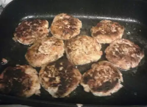 Ground Turkey and Veggie patties