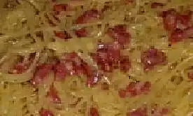 The Original recipe for SPAGHETTI ALLA CARBONARA