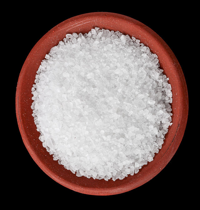 Coarse sea salt