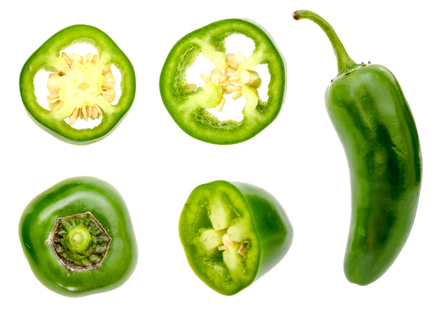 jalapeño peppers sliced